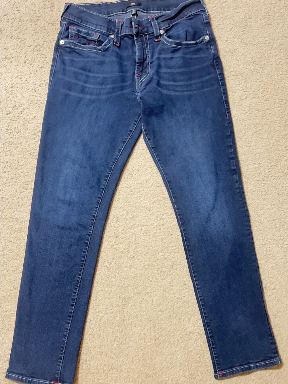 True Religion Brand Jeans – Geno Relaxed Slim – Men’s Size 33
